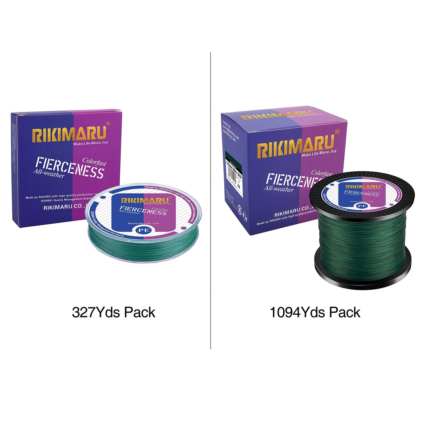 Braided Fishing Line Abrasion Resistant Superline Zero Stretch&Low Memory Extra Thin Diameter Green 1094Yds,30LB