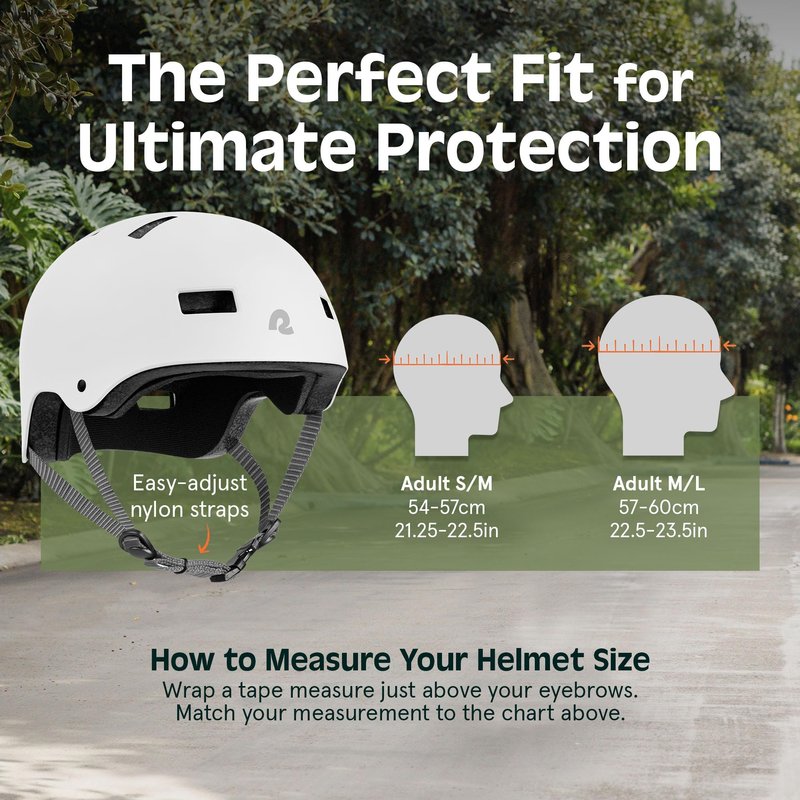 Retrospec Dakota Bicycle / Skateboard Helmet for Adults - Commuter, Bike, Skate, Scooter, Longboard & Incline Skating - Highly Protective & Premium Ventilation- Small - Matte White