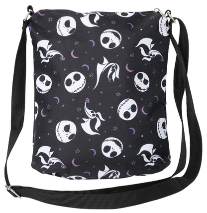 Disney Women Crossbody Bag Nightmare Before Christmas Jack Skellington AOP Sling