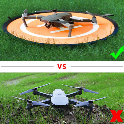 CYH Drone Landing Pad, Universal Waterproof Portable Foldable Landing Pads for RC Drones Helicopter, PVB Drones, DJI Mavic Pro, Antel Robotic, 3DR Solo, DJI Inspire, Antel Robotic X-star (55cm/22''