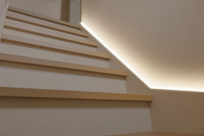 Merkury Innovations Motion Glo Motion Activated White LED Strip Light-Battery Operated LED Under Cabinet Lighting Motion Sensor, 6 Ft for Bed Stairs Wardrobe Lamp Tape, LED Closet Night Strip Light