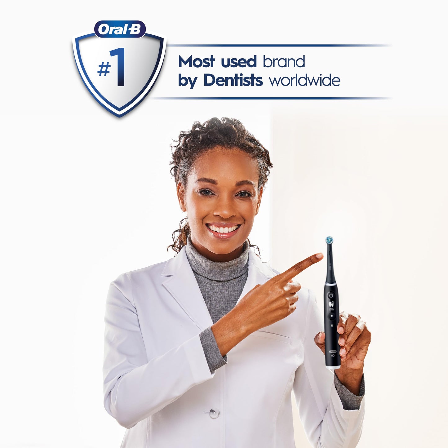 Oral-B iO Series 6 Electric Toothbrush with (1) Brush Head, Gray Opal