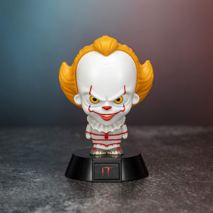 Paladone Pennywise Collectable Icon Based On Stephen King's Novel Ideal Night Kids Bedrooms, Office and Home Pop Culture Lighting Merchandise, White