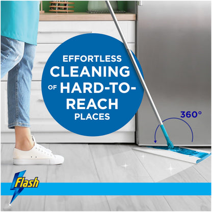 Flash Speedmop Wet Cloth Refills, Floor Cleaner, Wild Orchid, 96 Count (24 x 4)