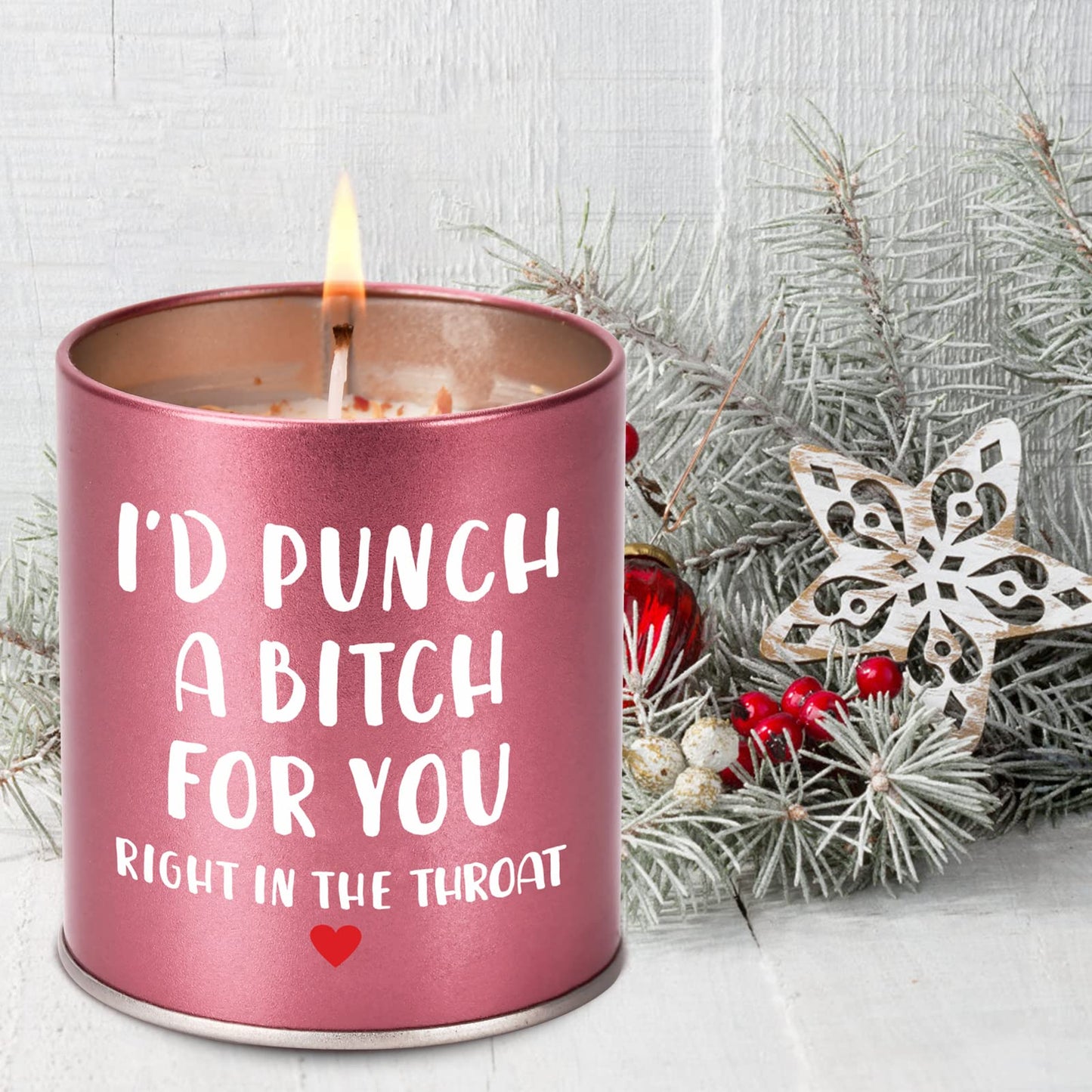 Valentines Day Gifts for Her Scented Candle: Birthday Gifts for Women Mom Girlfriend Wife Sister Galentines Mothers Day Christmas Stocking Stuffers White Elephant Anniversary Friendship Funny Gift