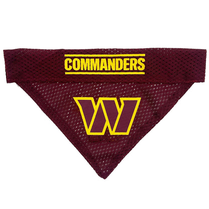 Pets First unisex adult NFL Pet Bandana, Washington Commanders, Large-Extra Large