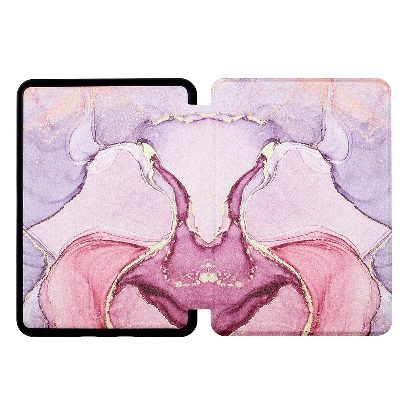 MOKASE Case Compatible with 6" Kindle Paperwhite 10th Generation 2018 Release (Model NO.: PQ94WIF), Ultra Thin Protective Case Cover with Smart Auto Wake/Sleep Function, Pink Marble