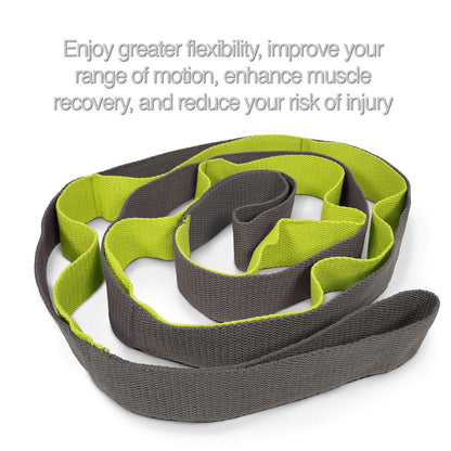 321 STRONG 5 in 1 Foam Roller Set with Hollow Core Deep Tissue Massager, Muscle Roller Stick, Stretching Strap, Spikey Plantar Fasciitis Ball, and Carry Bag, with 4K eBook