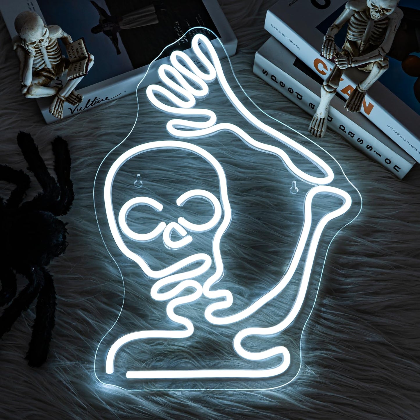 Looklight Lady Neon Sign,Neon Sign for Wall Decor,Lady Back Neon Light Up Sign,LED Sign Blue Neon Sign for Bedroom Man Cave Game Room Home Party Art Decor,Bar,Club