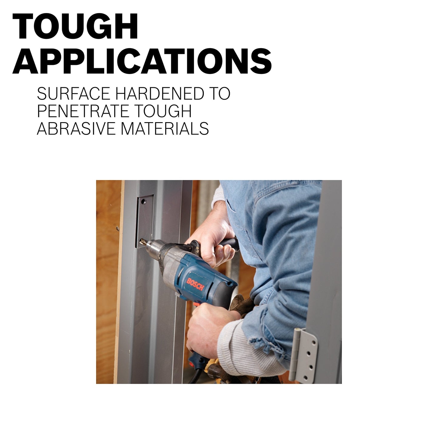 BOSCH CO2159 1-Piece 1/2 in. x 6 in. Cobalt Metal Drill Bit for Drilling Applications in Light-Gauge Metal, High-Carbon Steel, Aluminum and Ally Steel, Cast Iron, Stainless Steel, Titanium