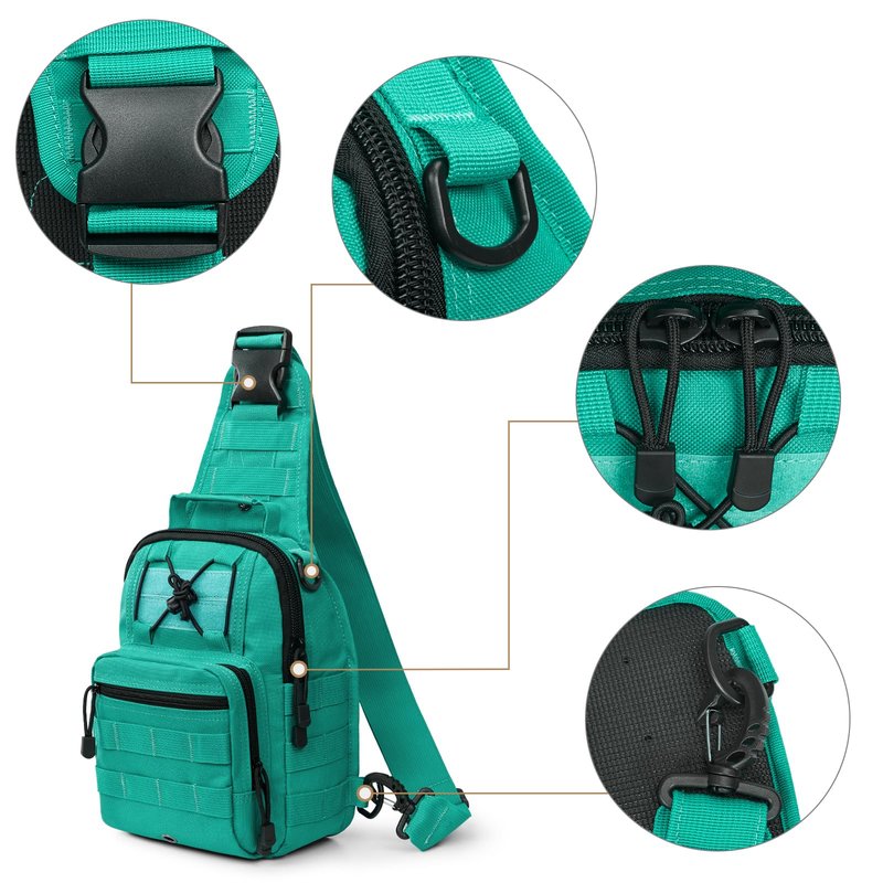 G4Free Outdoor Tactical Bag Backpack, Military Sport Bag Pack Sling Shoulder Backpack Tactical Pack for Every Day Carry