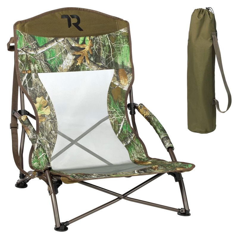 TR Low Camping Chair,Turkey Chairs for Hunting Lightweight Heavy Duty