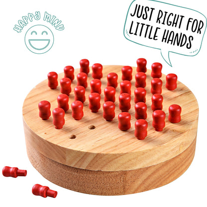 Jaques of London Solitaire Board Game | Wooden Travel Games | Pocket Games | Since 1795