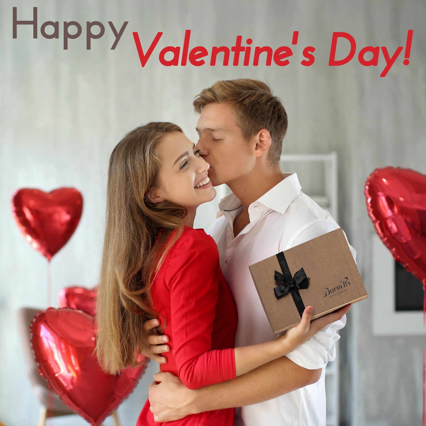Barnetts Valentines Day Chocolate 24 Biscotti Gift Baskets Valentine, Gourmet Cookie Gifts Box for Him and Her Food Basket Delivery, Candy Basket Ideas for Wife, Husband, Women, Men, Girlfriend, Boyfriend,