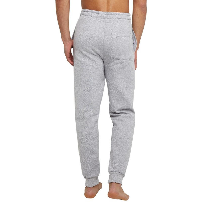 Hanes Men's Jogger Sweatpant with Pockets, Light Steel, Large
