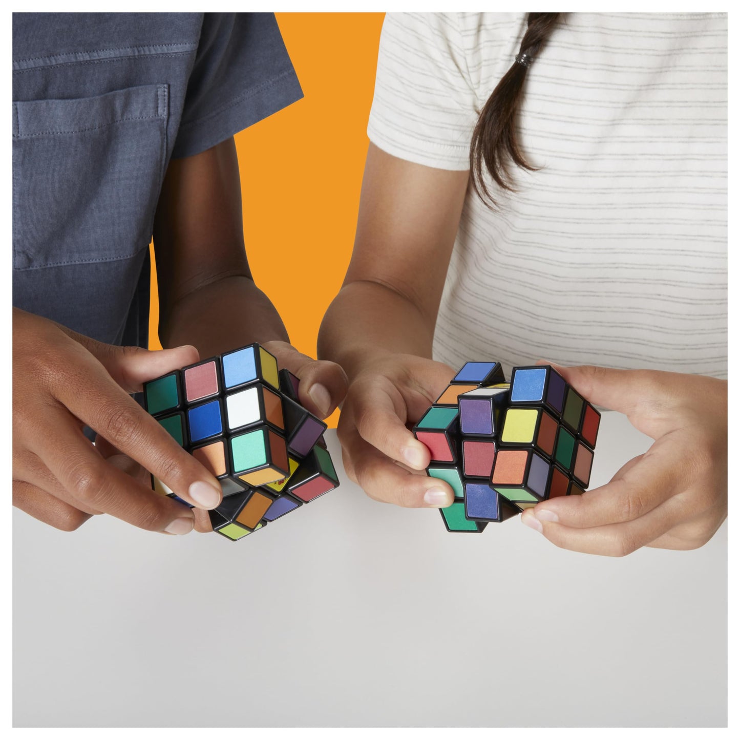 Rubik’s Impossible, The Original 3x3 Cube Advanced Difficulty Classic Colour-Matching Problem-Solving Puzzle Game Toy, for Adults and Kids Aged 7 and up