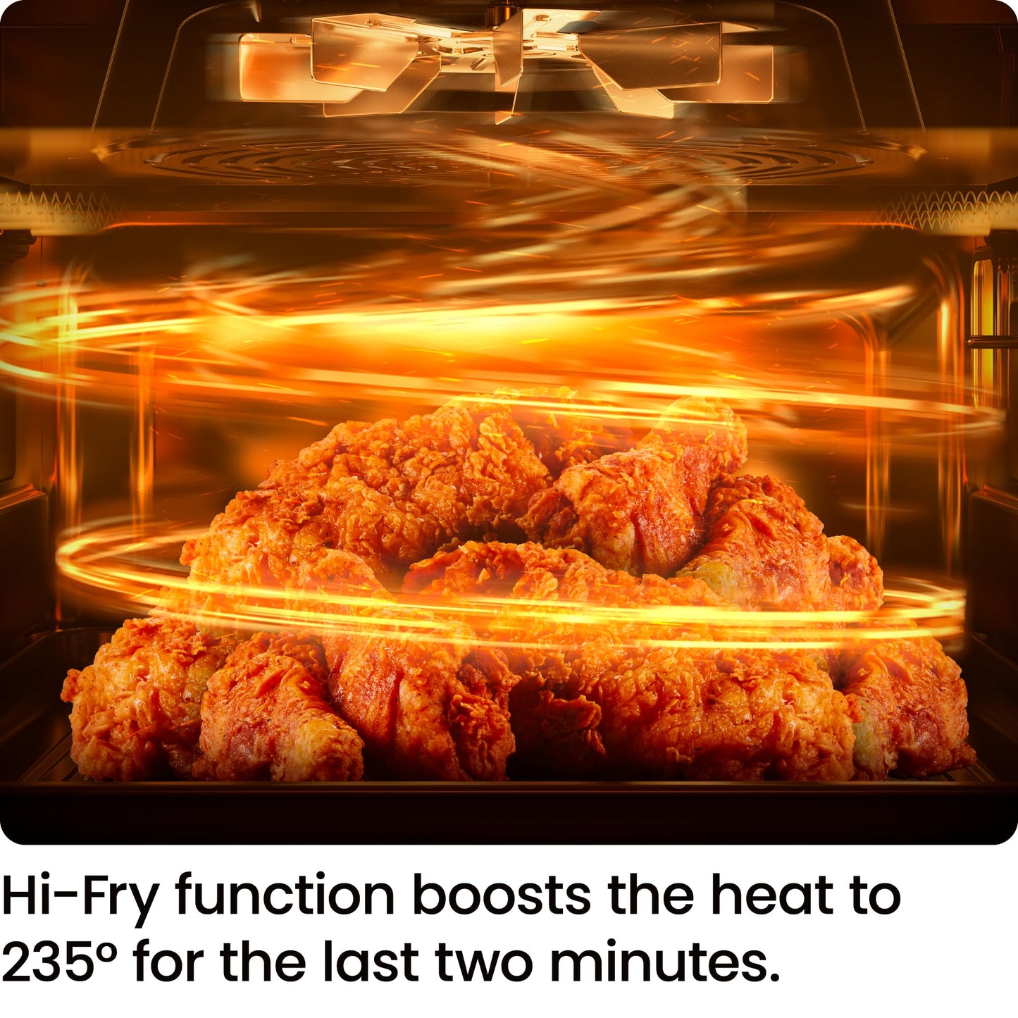 Chefman Air Fryer – 3.75L Compact Airfryer for Quick, Easy Meals, Features Hi-Fry Technology for Extra Crisp, Easy-View Window, Touch Controls with 4 Presets, Nonstick & Dishwasher Safe Basket - Black