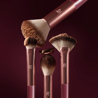Real Techniques Cherry On Top Mini Marshmallow Puff Trio, Mini Makeup Puffs For Concealer & Foundation, Spot Correcting & Blending, Dry Use Beauty Sponge, Travel Size, Vegan & Cruelty-Free, 3 Count