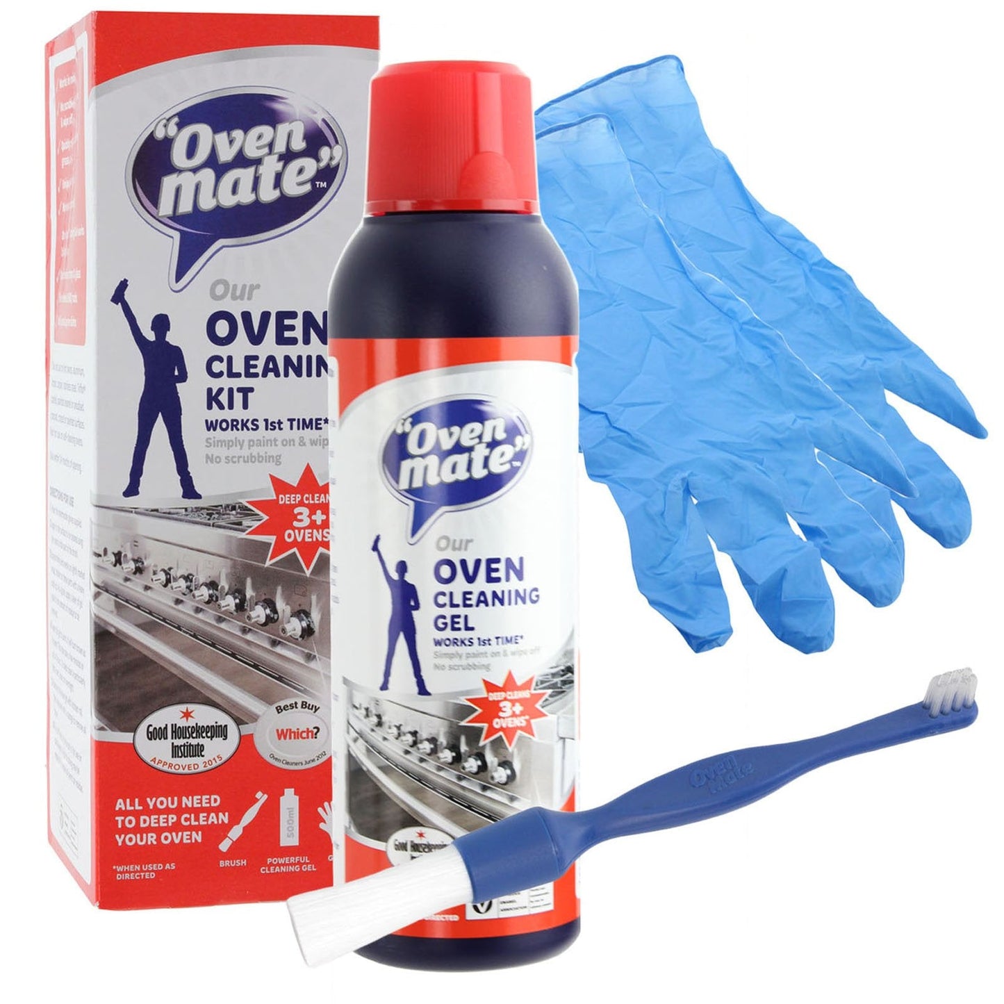 Oven Mate Just For Racks Shelf Cleaning Kit & Oven Cleaning Kit