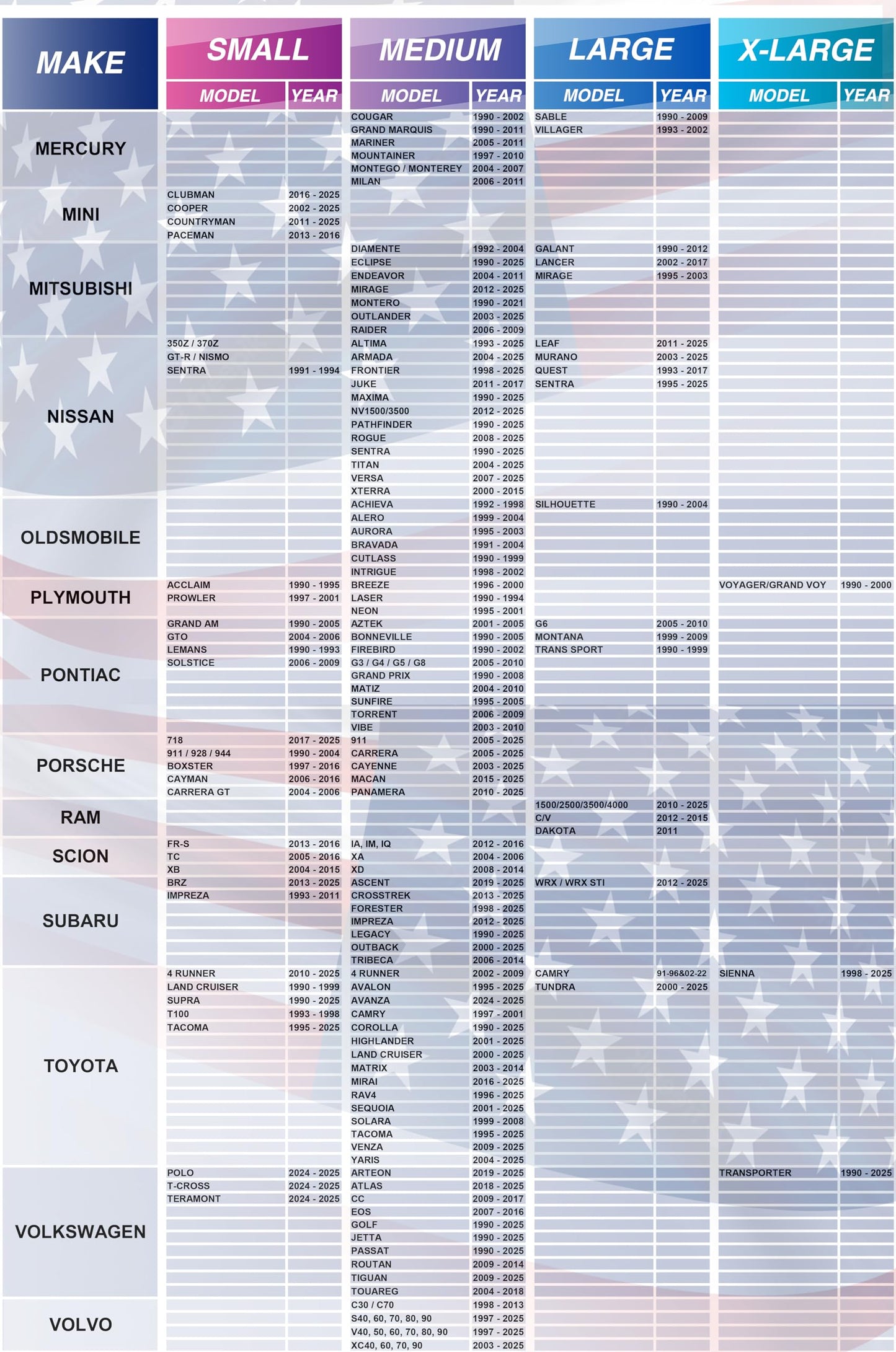 Autopect Windshield Sun Shade - American Flag Design, High-Resolution Sun Visor for Car, Truck, SUV with Mirror Cut-Out for Interior Sun Protection, Foldable Car Sun Shade (Black and White, X-Large)