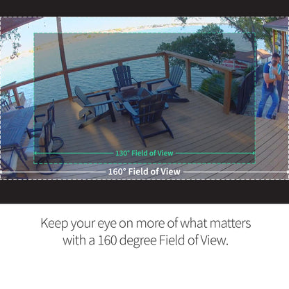 Arlo Pro 5S Spotlight Security Camera 2K HDR | Outdoor | Wireless | Dual-Band Wi-Fi Connects to Strongest Network |12X Zoom, 2-Way Audio, Siren, Color Night Vision,Live Stream(White, 4 Cameras)