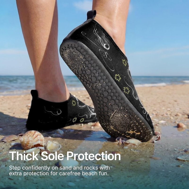 Quick-Dry Water Shoes for Men & Women | Aqua Socks for Beach, Yoga, Hiking & Pool Activities