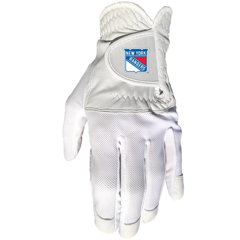 Team Golf NHL NEW YORK Rangers Cool Mesh with Cabretta Leather - One Size - Mens Left Team Golf NHL Cool Mesh with Cabretta Leather - One Size - Mens Left