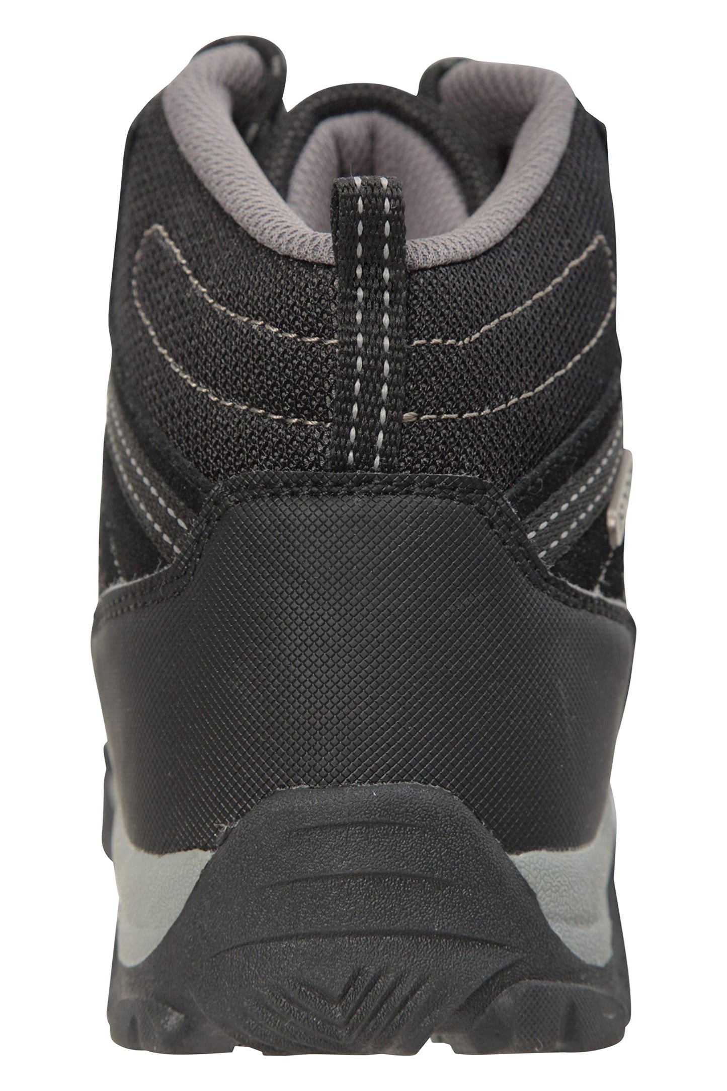 Mountain Warehouse Trail Kids Waterproof Boots - Synthetic Mesh Upper Girls & Boys Shoes, EVA Footbed, High Traction - Best for Spring Summer, Hiking & Outdoors Black Kids Shoe Size 5