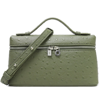 Rejolly Crossbody Bag for Women Small Pouch Top-Handle Leather Bag Designer Shoulder Handbag Quiet Luxury Trendy Purse