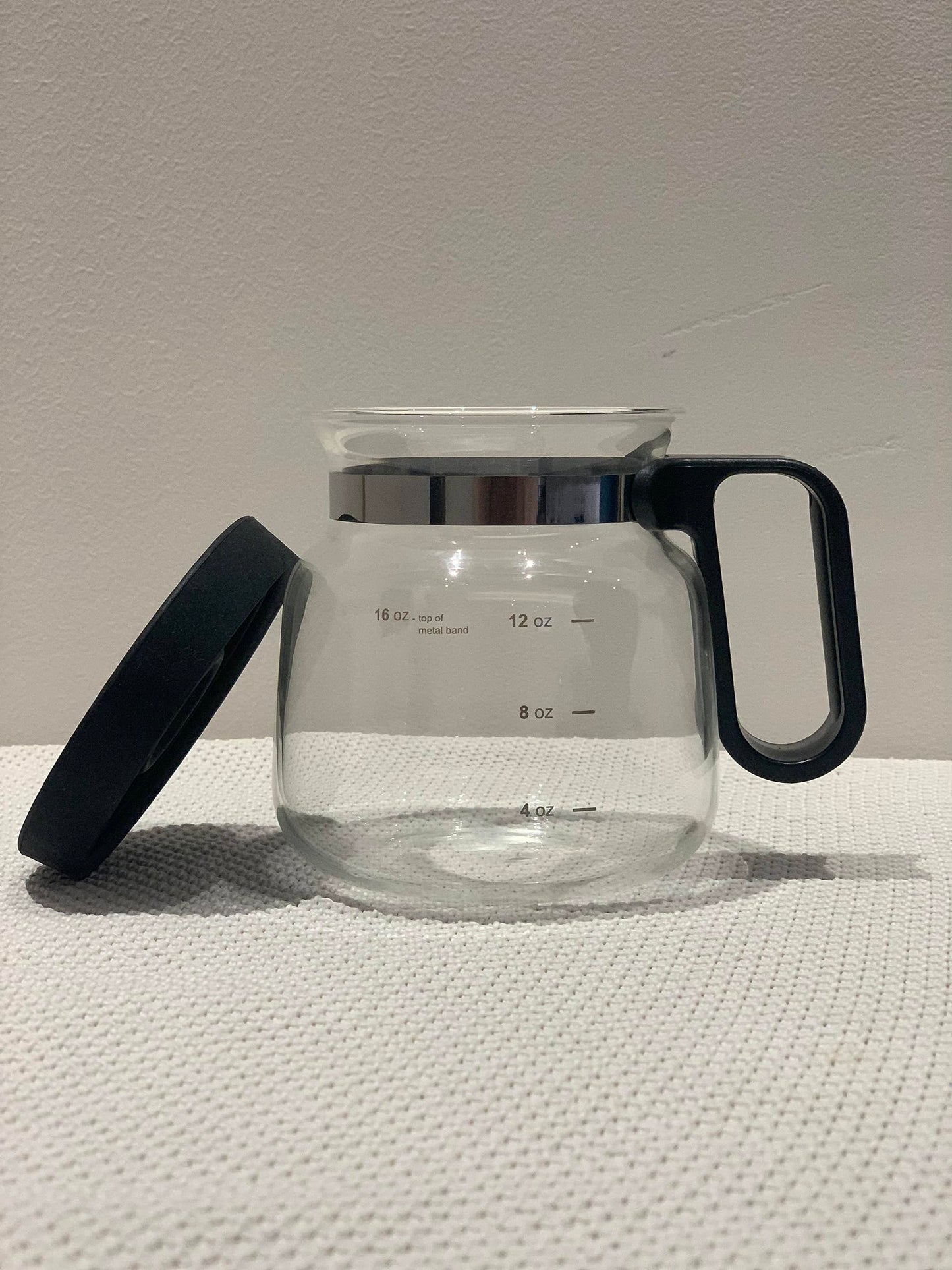 EXIGENT Coffee Glass Pot Tea Cup Mug Collectible 16 Oz Ounces (CoffeePot)