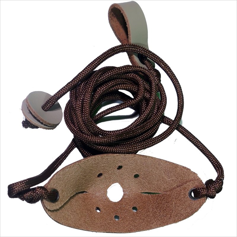 Old-Fashioned Slingshot Rock Sling Tennis Ball Thrower Shepherds Sing (1pack)
