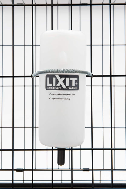 Lixit Wide Mouth Water Bottles for Large and Small Dogs (32oz Large Dog, White)