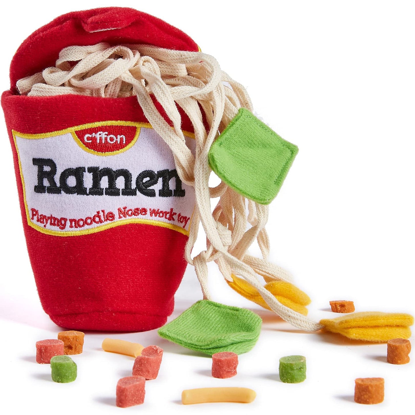 CHEWFFON Dog Puzzle Toy, Interactive & Enriching Snuffle Game for Small & Medium Dogs, Durable Hide and Seek Crinkle Toy, Treat Dispensing & Nose Work Fun