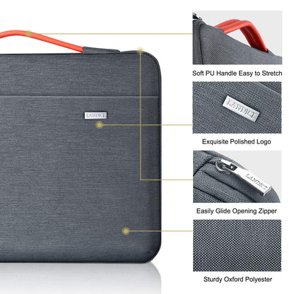 LANDICI 15.6 16 Inch Laptop Sleeve Carrying Case,360°Protective Waterproof Computer Cover Bag Compatible with MacBook Pro 16 M4 M3 M2 M1 Pro/Max 2024-2019,15-16 Inch Dell Hp Lenovo Acer Asus Notebook