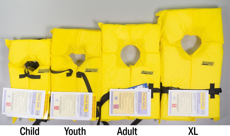 SEACHOICE 85580 Life Vest, Type II Personal Flotation Device â€“ Orange â€“ Adult XL