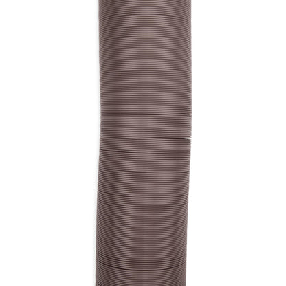 Camco Durable High Tensile Strength Vinyl Sewer Hose with Steel Wire Core – 15’ Hose with 15 mils of HTS Vinyl, Great for Year Round RVing Compresses to 26” for Simple and Easy Storage, Brown (39661)