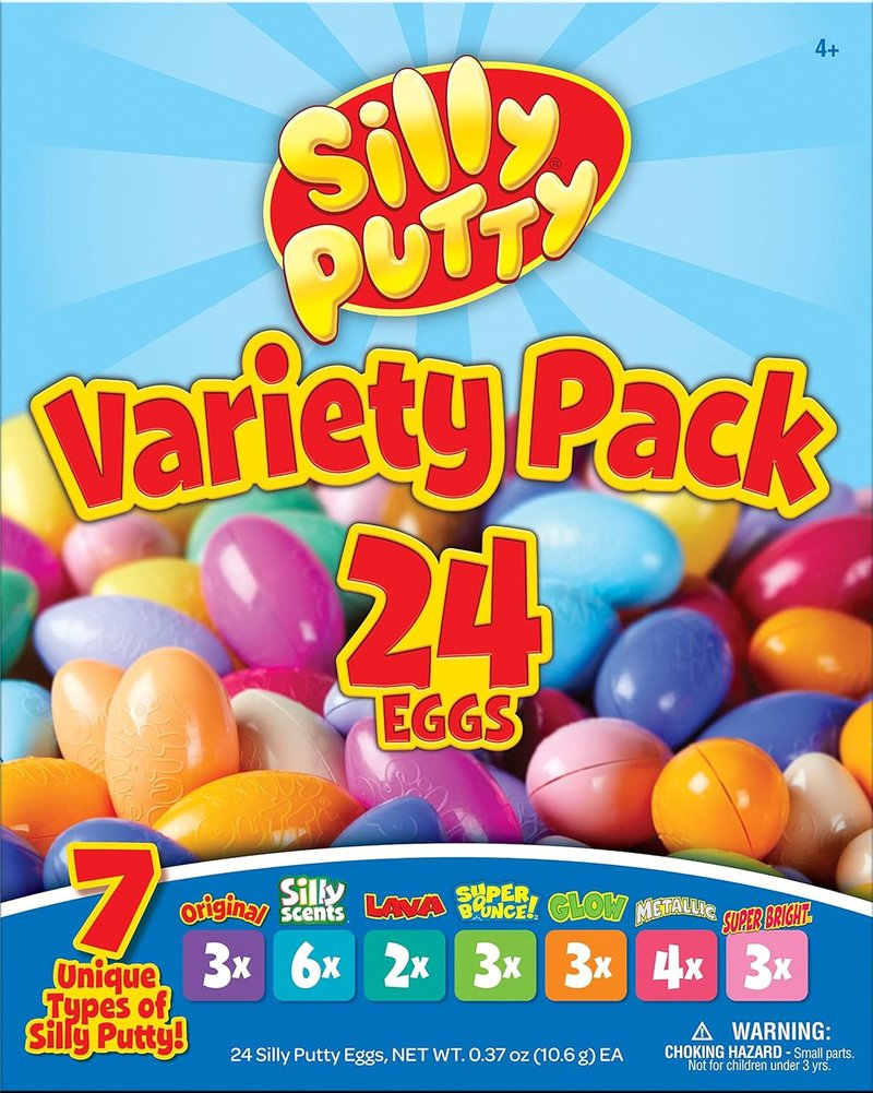 Silly Putty Bulk Variety Pack - 24 Assorted Soft Sensory Putty Fidget Toys for Kids | Perfect for Goodie Bags & Treasure Boxes