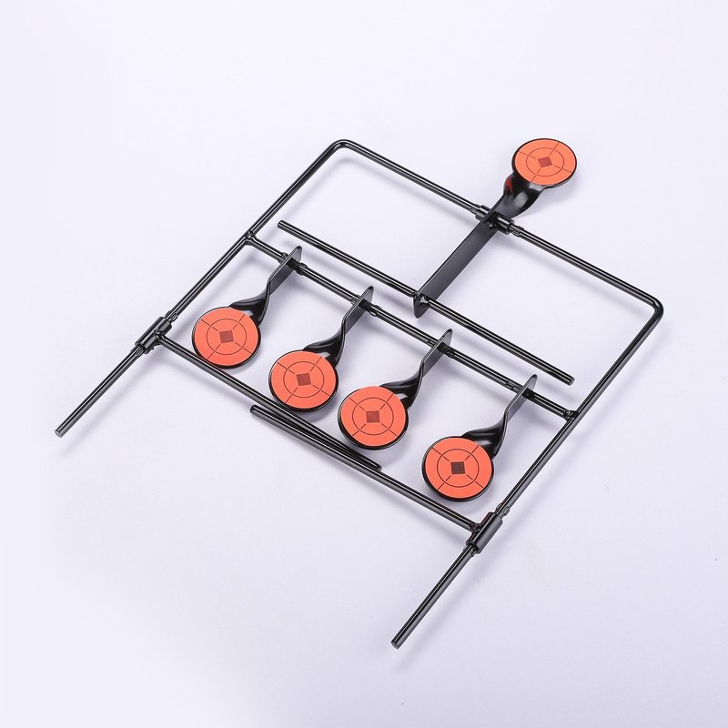 Hiram Air Gun Pellet BB Gun Resetting Target, Rated for .22/.177 Caliber