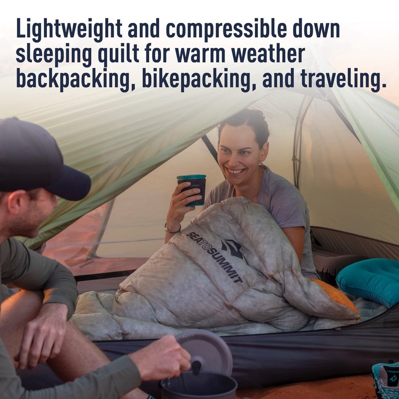 Sea to Summit Ember Ultralight Down Backpacking Quilt, 25-Degree, Regular