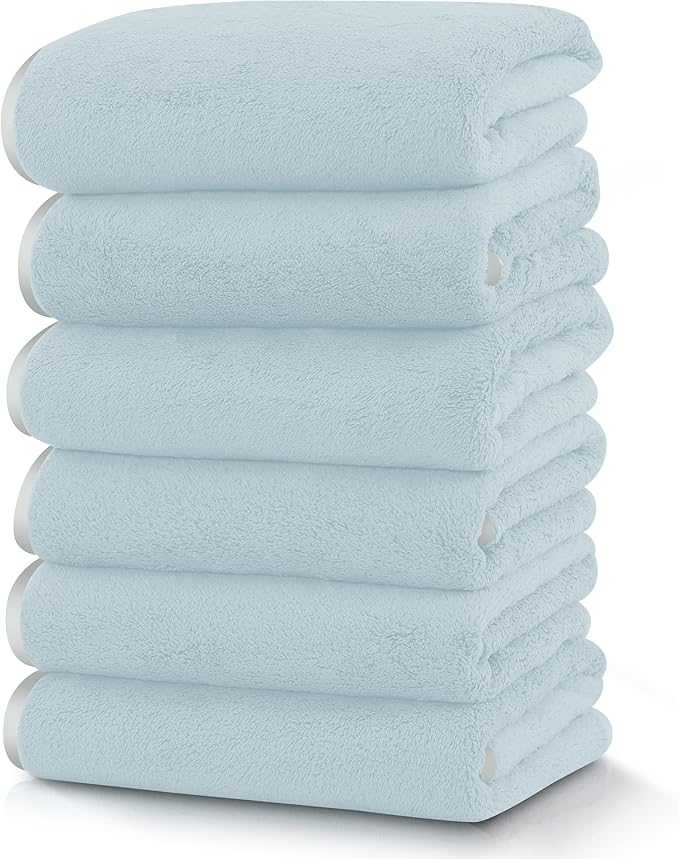 TENSTARS Silk Hemming Hand Towels
