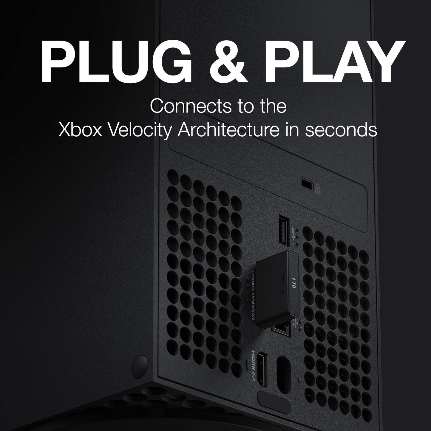 Seagate Expansion Card for Xbox Series X/S, 1TB Solid State Drive, NVMe (STJR1000400)