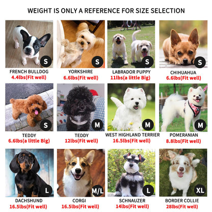 Dog Harness and Leash Set for Small Dogs, Adjustable Reflective No Pull Dog Vest Harness for Puppy with Bow-tie Collar, Leash and Poop Bag (M, Grey Camouflage)