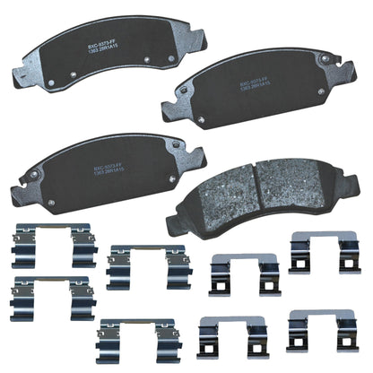 Bendix Premium SBC1363 Ceramic Front Brake Pads for Cadillac Escalade, ESV,EXT,XTS,Chevrolet Avalanche,Cheyenne,Express 1500,Silverado Classic,LD,Suburban,Tahoe,GMC Savana Sierra,Limited,Yukon,XL,