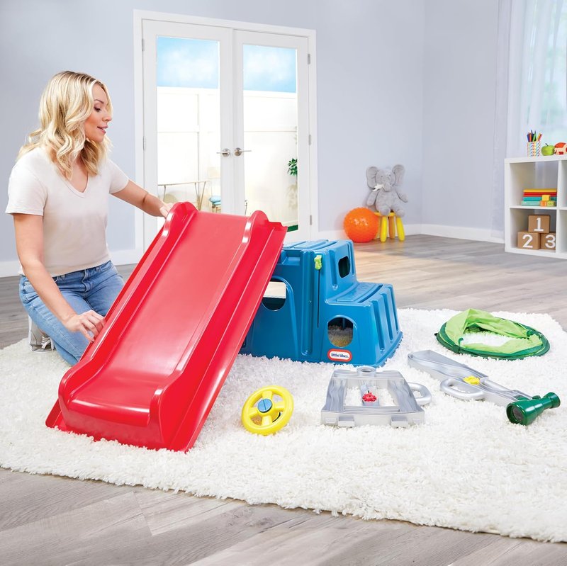 Easy Store Slide & Explore | Indoor Outdoor Climber Playset for Toddlers Ages 1-3