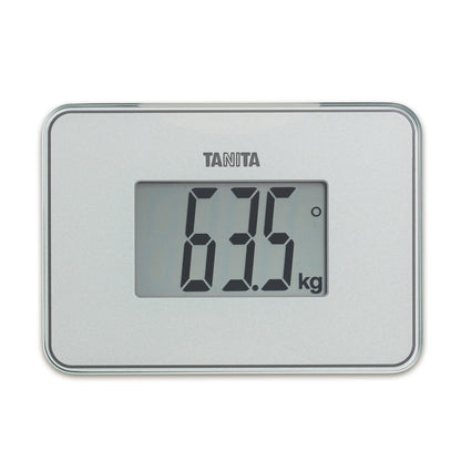 TANITA HD-386 World's Smallest Digital Bathroom Scale Easy To Travel Pearl White