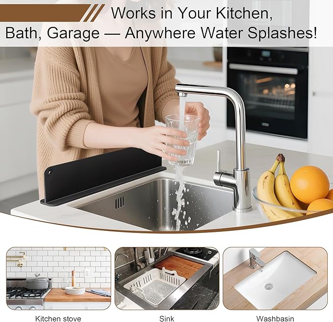 Silicone Sink Splash Guard, Sink Splash Guard