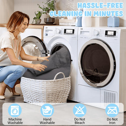 HezzLuv Waterproof Dog Bed Cover Pet Blanket Sofa Cover Mattress Furniture Protector, Washable, Reversible, Scratch-Proof, Pet Fur Resistant, for Puppy Medium Large Dogs and Cats