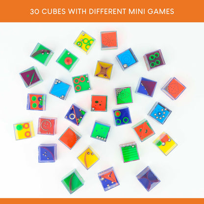 BONNYCO Challenge Cubes Party Bag Fillers for Kids Unisex Pack 30 Kids' Party Favours Toys, End of Year Gifts for Children, Pinata Filler Boys and Girls | Return Gifts Birthday, Mini Games Prizes