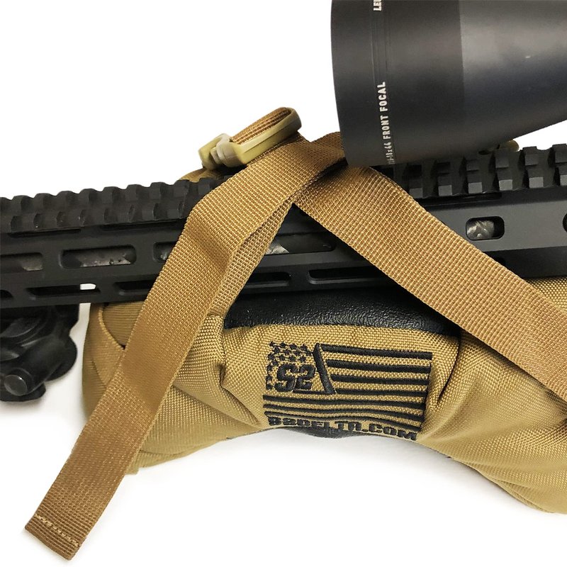 S2Delta PRS Large Shooting Rest - C-Shape, Prone, Front or Rear Bag for Precision Shots Off Barricades