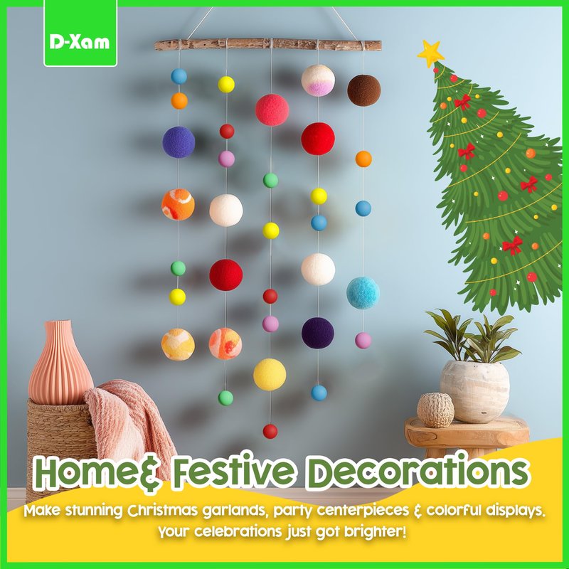 D-Xam 30 Pcs Colored Ping Pong Balls 40mm Table Tennis Ball, Plastic Ping Pong Balls for Games, Arts, Party, Pet Toys, DIY Activities